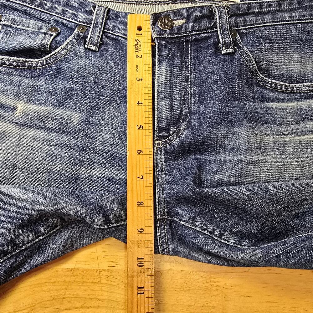 AG Adriano Goldschmied The Stilt Cigarette Leg Denim Blue Jeans Size 30R - Picture 8 of 9